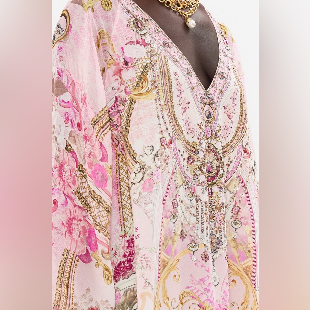 Camilla Long Raglan Sleeve Flared Kaftan
Fresco Fairytale Dress, New, OS - Picture 5 of 6